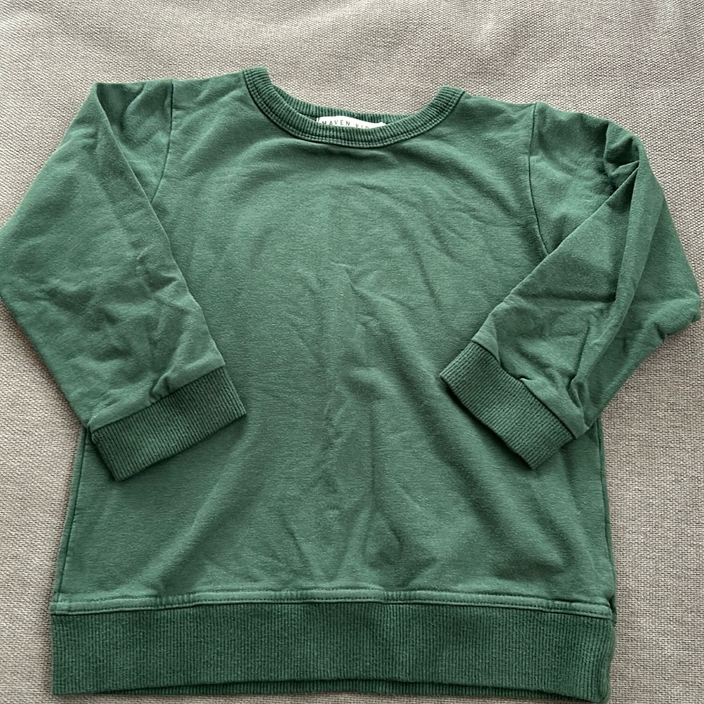 Haven Kids Bamboo blend pullover 2/3T